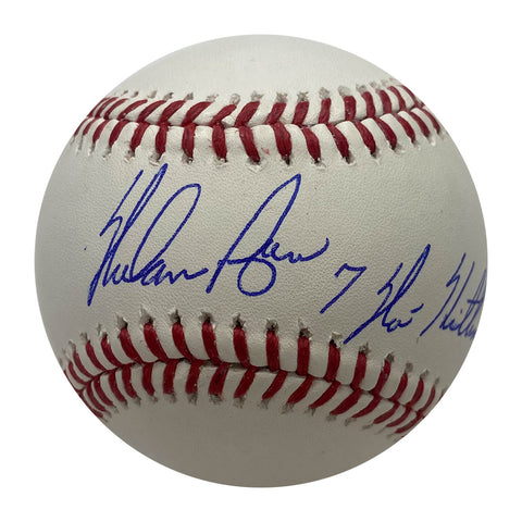 Nolan Ryan Autographed "7 No Hitters" Baseball