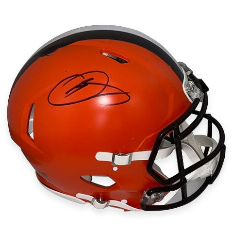 Odell Beckham Jr. Autographed Browns Speed Auth Helmet