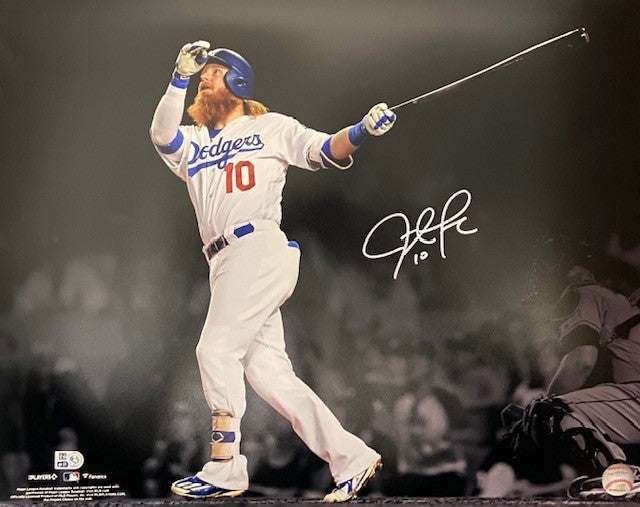 Max Scherzer Autographed 8x10 Color Signed Los Angeles Dodgers 