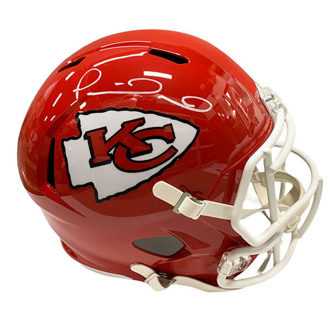 Patrick Mahomes Autographed Chiefs Full Size Authentic Helmet - Beckett Authenticated