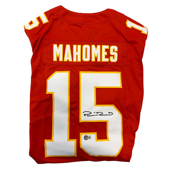Patrick Mahomes Autographed Chiefs Red Limited Jersey - Beckett Authen