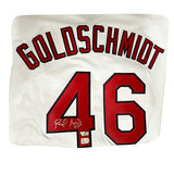 Paul Goldschmidt Autographed White Nike Authentic Cardinals Jersey