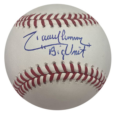 Randy Johnson Autographed "Big Unit" Baseball