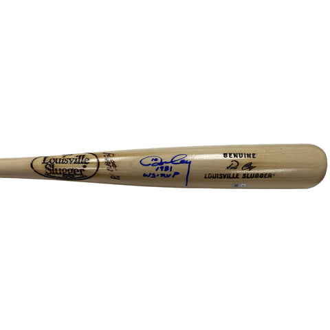 Ron Cey Autographed Game Model Louisville Slugger Bat with "1981 WS Champs" Inscription
