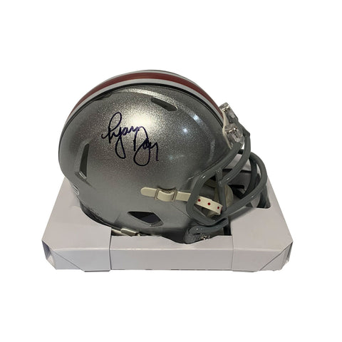 Ryan Day Autographed Ohio State Mini Football Helmet