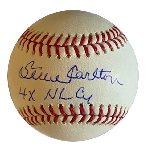 Steve Carlton Autographed "4x NL Cy Young" Baseball