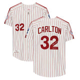 Steve Carlton Autographed "HOF 94" M&N Authentic Phillies Jersey