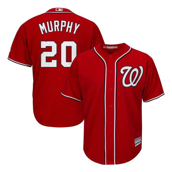 Unsigned Daniel Murphy Nationals White Jersey