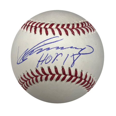 Vladimir Guerrero Sr. Autographed "HOF 18" Baseball