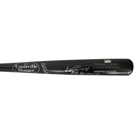 Vladimir Guerrero Sr. Autographed "04 AL MVP" Louisville Slugger Bat