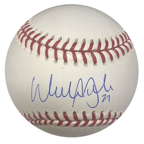 Walker Buehler Autographed Official MLB Baseball. MLB Authentication.