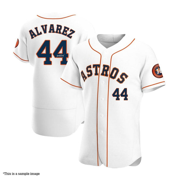 Shop Yordan Alvarez Houston Astros Autographed White Nike Jersey