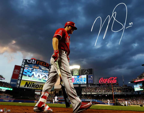 Mike Trout Signed 16x20 Framed Photo Angels WBC USA Captain America Au –  CollectibleXchange
