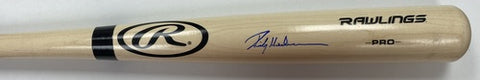 Rickey Henderson Autographed Rawlings Bat